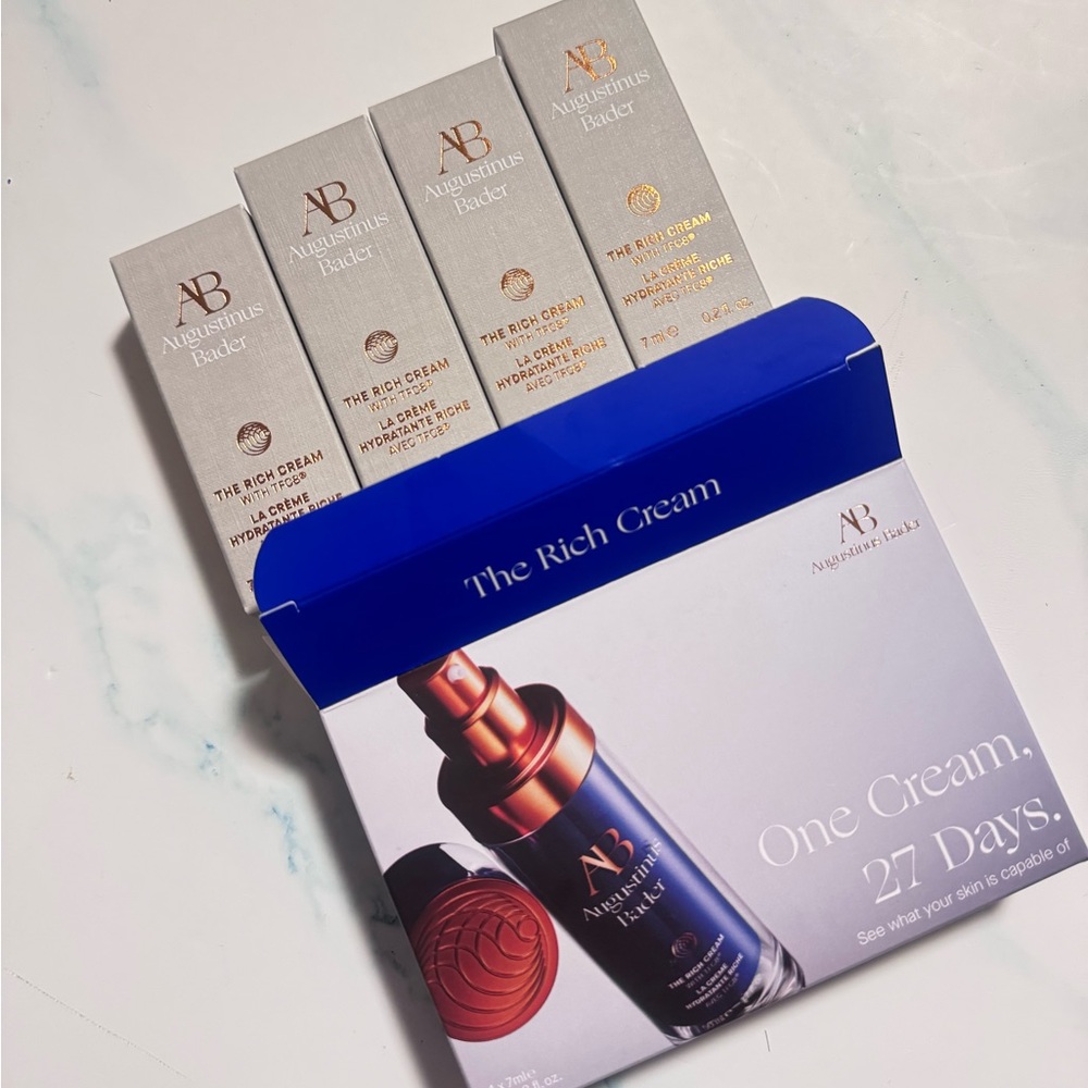 Augustinus Bader The Rich Cream Set 27 day treatment sampler